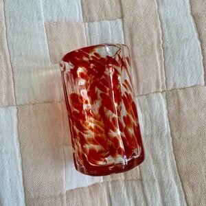 Speckled Glass Shot‎ Glass, Handmade